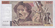 Frankreich 100 Francs Delacroix, O.164, SS, Fayette:69 bis 2.b, KM:154e -