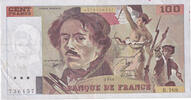 Frankreich 100 Francs Delacroix, B.168, S+, Fayette:69 bis 2.b, KM:154e -
