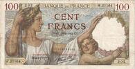 Frankreich 100 Francs Sully, W.21164, SS, Fayette:26.51, KM:94 -