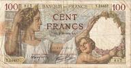 Frankreich 100 Francs Sully, T.24457, S, Fayette:26.58, KM:94 -