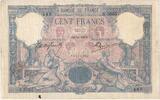 Frankreich 100 Francs Bleu et Rose, A.3060, SS, Fayette:21.14, KM:65c -