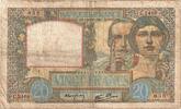 Frankreich 20 Francs Science et Travail, C.2468, S, Fayette:12.11 -