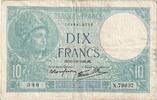 Frankreich 10 Francs Minerve, N.79937, S, Fayette:07.21, KM:84 -