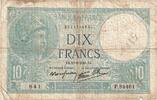 Frankreich 10 Francs Minerve, P.84461, SGE, Fayette:07.29, KM:84 -