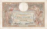Frankreich 100 Francs Luc Olivier Merson, W.47842, SS, Fayette:24.14 -