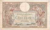 Frankreich 100 Francs Luc Olivier Merson, T.52662, SS+, Fayette:24.15 -