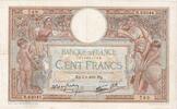 Frankreich 100 Francs Luc Olivier Merson, R.63044, SS+, Fayette:25.38 -