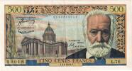Frankreich 500 Francs Victor Hugo, L.76, SS+, Fayette:35.5, KM:133a -