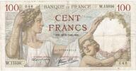 Frankreich 100 Francs Sully, W.15036, S, Fayette:26.38, KM:94 -
