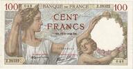 Frankreich 100 Francs Sully, Z.28322, SS+, Fayette:26.66, KM:94 -