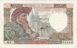 Frankreich 50 Francs Jacques Coeur, W.5, SS+, Fayette:19.01, KM:93 -