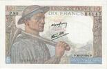Frankreich 10 Francs Mineur, P.80, VZ, Fayette:8.11, KM:99c -