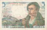 Frankreich 5 Francs Berger, U.82, SS, Fayette:05.04, KM:98a -