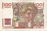 Frankreich 100 Francs Jeune Paysan, V.188, SS, Fayette:28.13, KM:128a -