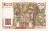 Frankreich 100 Francs Jeune Paysan, A.263, K.278, VZ, Fayette:28.20 -
