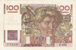 Frankreich 100 Francs Jeune Paysan, E.369, SS, Fayette:28.27, KM:128c -