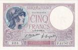 Frankreich 5 Francs Violet, P.21747, UNZ, Fayette:3.09, KM:72c -
