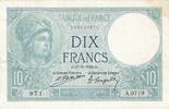 Frankreich 10 Francs Minerve, A.9719, SS+, Fayette:06.06, KM:73c -