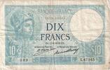 Frankreich 10 Francs Minerve, X.67165, S, Fayette:6.16, KM:73d -