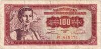 Jugoslawien 100 Dinara 1955-05-01, KM:69, SGE+ -