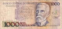 Brasilien 1000 Cruzados Undated (1988), KM:213b, SGE -