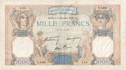 Frankreich 1000 Francs Cérès et Mercure, X.8489, SS, Fayette:38.40 -