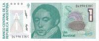 Argentinien 1 Austral UNZ -