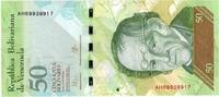 Venezuela 50 Bolivares 2015-06-23, UNZ -