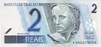 Brasilien 2 Reais UNZ -