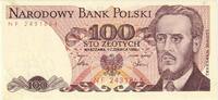 Polen 100 Zlotych 1986-12-01, UNZ -