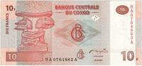 Congo Democratic Republic 10 Francs 2003-06-30, UNZ -