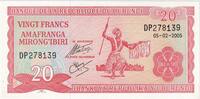 Burundi 20 Francs 2005-02-05, UNZ -
