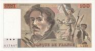 Frankreich 100 Francs Delacroix, L.249, UNZ -