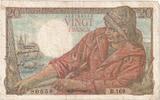 Frankreich 20 Francs Pêcheur, 1948-01-29, B.169, S -