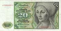 Bundesrepublik Deutschland 20 Deutsche Mark 1960-01-02, SS -