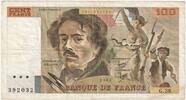Frankreich 100 Francs Delacroix, G.38, SS -