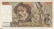 Frankreich 100 Francs Delacroix, K.55, SGE+ -
