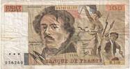Frankreich 100 Francs Delacroix, B.100, SGE+ -