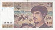 Frankreich 20 Francs Debussy, N.002, SS -