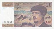 Frankreich 20 Francs Debussy, B.027, UNZ- -