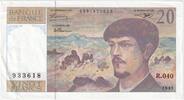 Frankreich 20 Francs Debussy, R.040, SS -
