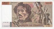 Frankreich 100 Francs Delacroix, L.281, VZ -