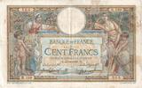 Frankreich 100 Francs Luc Olivier Merson, 1908-03-23, R.139, S -