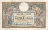 Frankreich 100 Francs Luc Olivier Merson, 1909-08-28, J.1006, S+ -