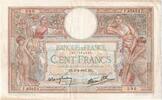 Frankreich 100 Francs Luc Olivier Merson, 1939-04-06, F.65653, SS -