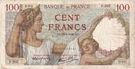 Frankreich 100 Francs Sully, 1939-06-22, F.207, SGE+ -