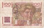 Frankreich 100 Francs Jeune Paysan, 1950-11-16, C.383, SGE -