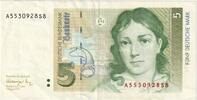 Bundesrepublik Deutschland 5 Deutsche Mark 1991-08-01, SS -