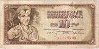 Jugoslawien 10 Dinara SGE -