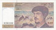 Frankreich 20 Francs Debussy, R.039, UNZ -